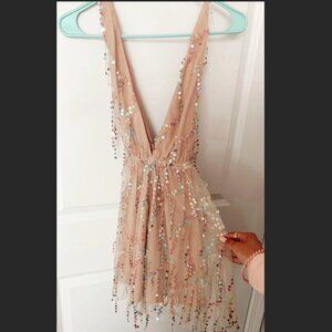 Hello Molly Try Your Luck Mini Sequin Dress | Size: Small